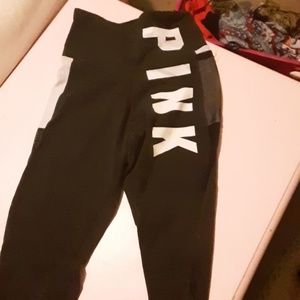 Pink leggings